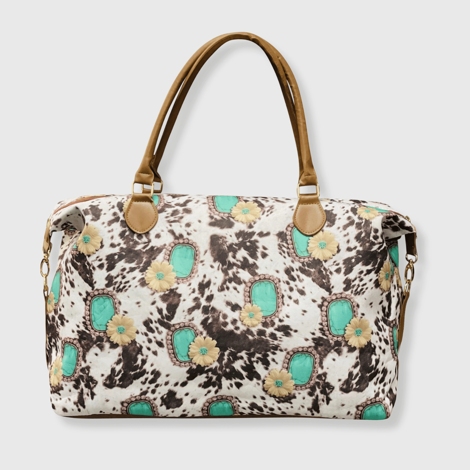 ILTEX Apparel Cow Gemstones Weekender Bag