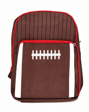 ILTEX Apparel Football Brown Backpack