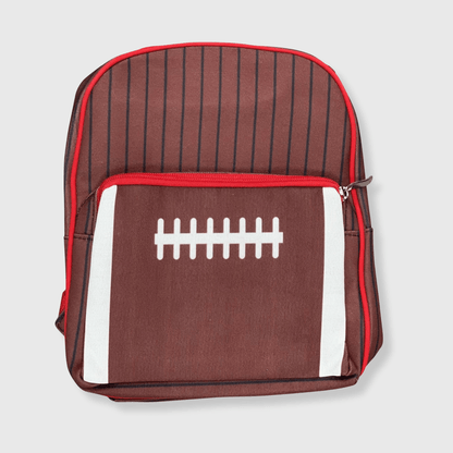 ILTEX Apparel Football Brown Backpack