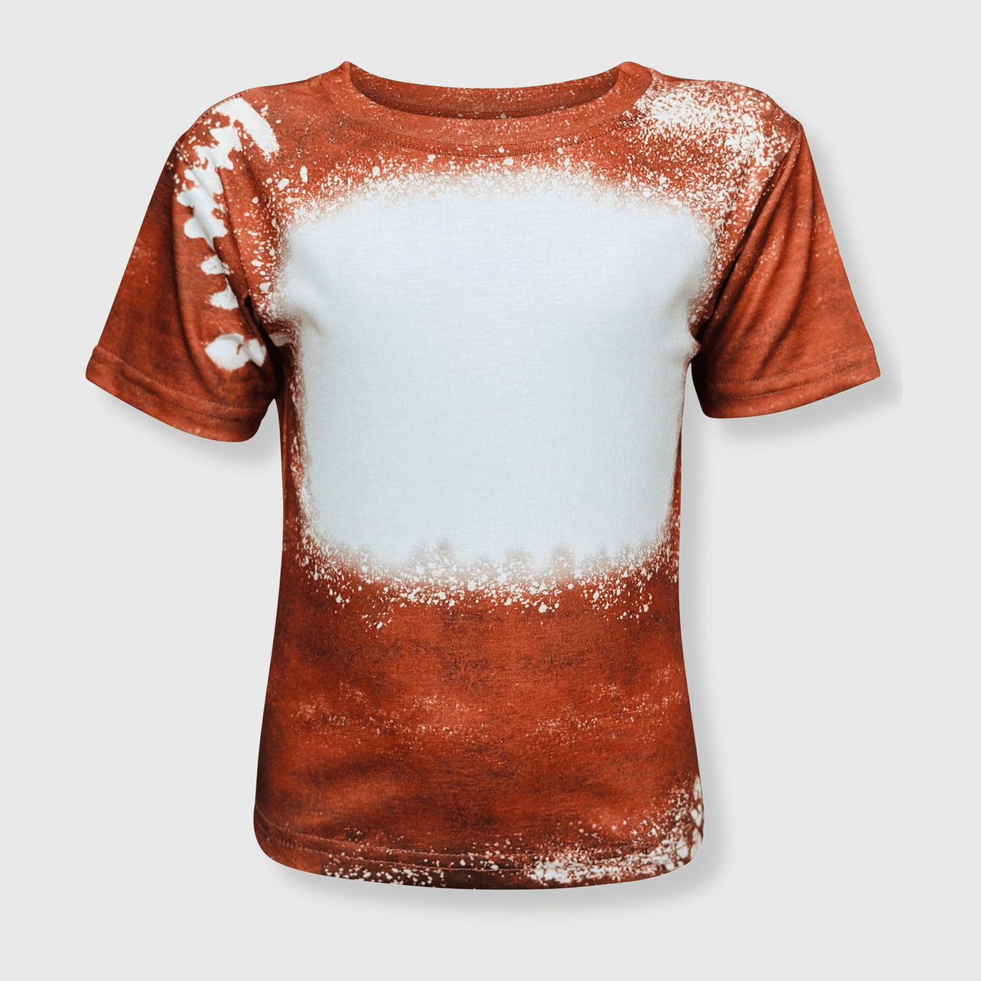 ILTEX Apparel Football Brown Faux Bleached Kids Top