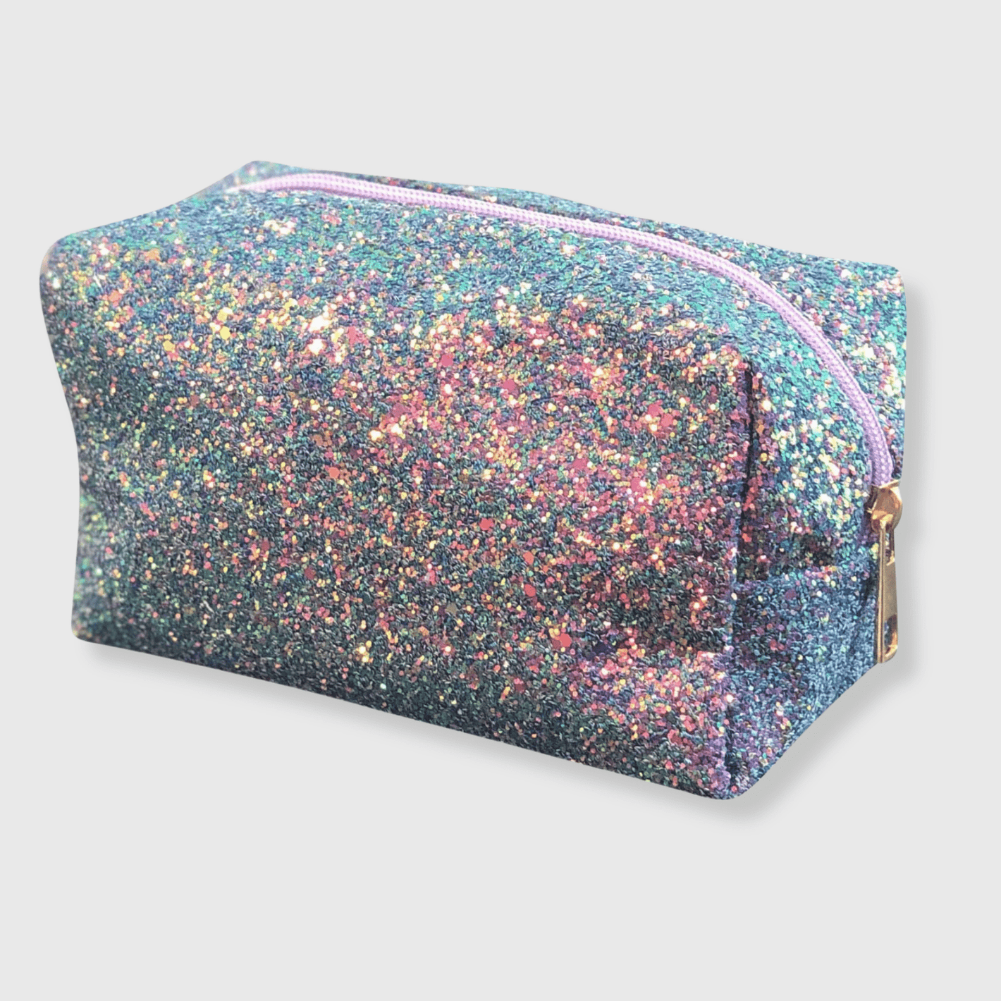 ILTEX Apparel Glitter Lavender Blue Pouch