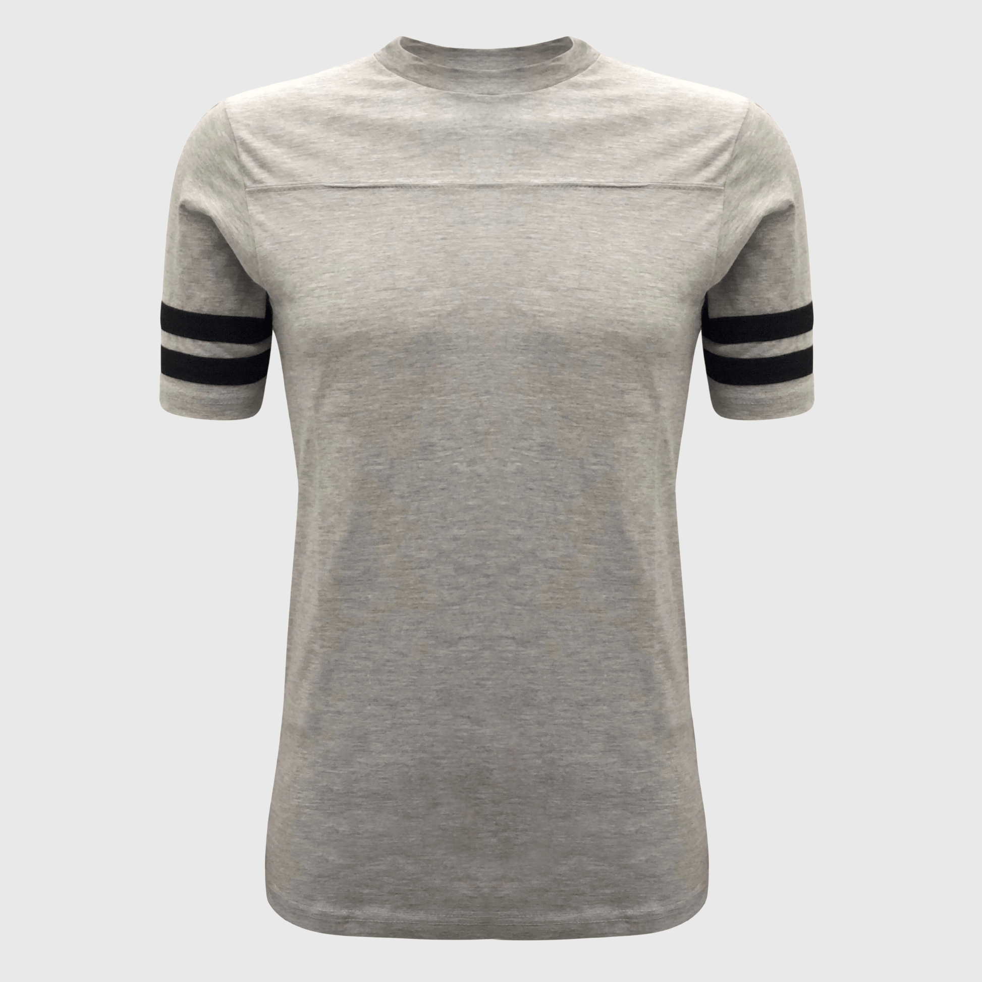 ILTEX Apparel Gray / Small 2 Stripes Jersey T-Shirt