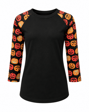 ILTEX Apparel Halloween Pumpkin Top Kids