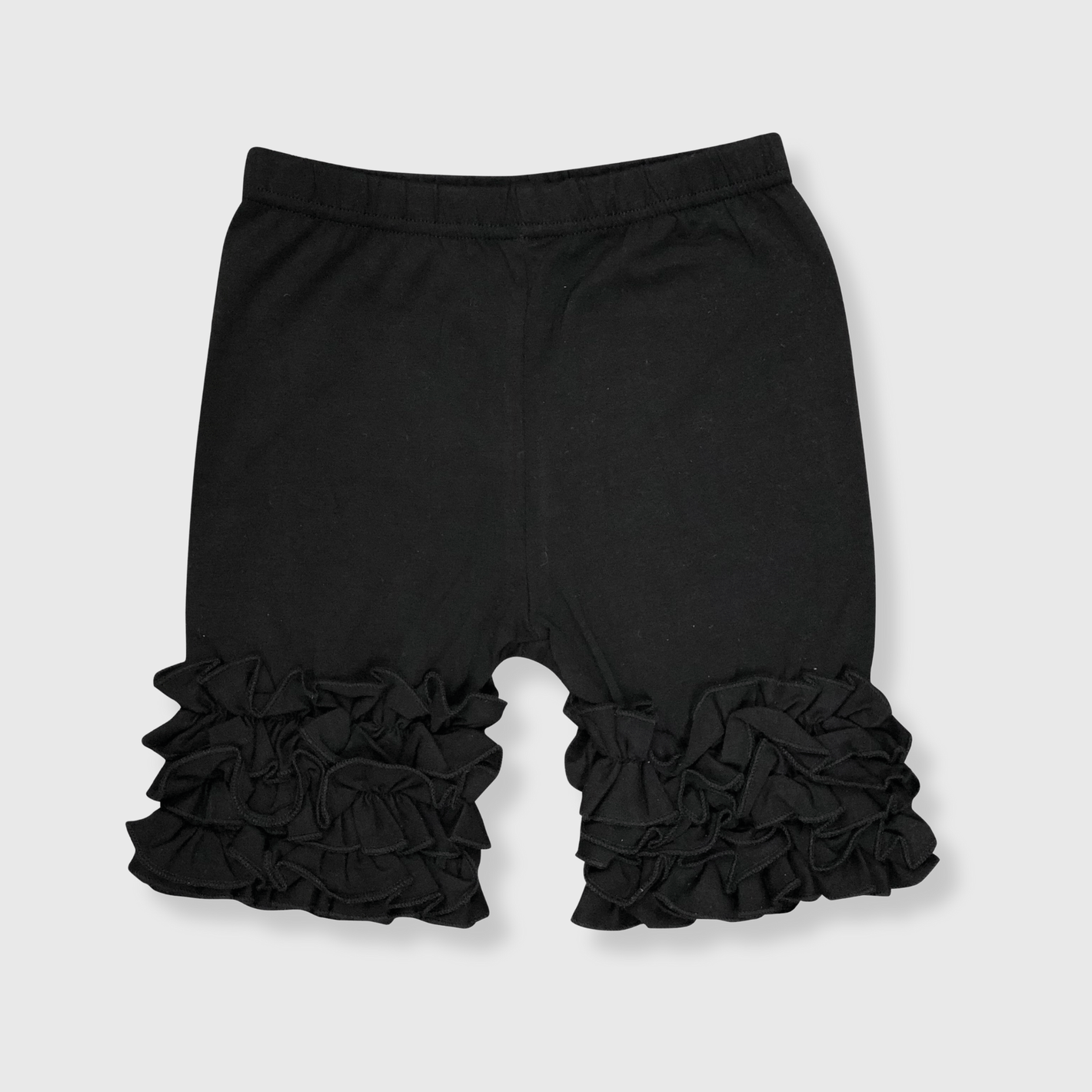 ILTEX Apparel Kids Clothing 1-2 years / Black Icing Ruffle Shorts Kids