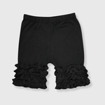 ILTEX Apparel Kids Clothing 1-2 years / Black Icing Ruffle Shorts Kids