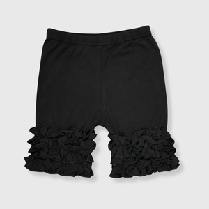 ILTEX Apparel Kids Clothing 1-2 years / Black Icing Ruffle Shorts Kids