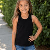 Racerback Tank Top Kids - Black