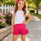 ILTEX Apparel Kids Clothing 1-2 years / Hot Pink Icing Ruffle Shorts Kids