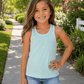 ILTEX Apparel Kids Clothing 1-2 years / Mint Racerback Tank Top Kids