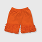ILTEX Apparel Kids Clothing 1-2 years / Orange Icing Ruffle Shorts Kids