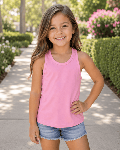 ILTEX Apparel Kids Clothing 1-2 years / Pink Racerback Tank Top Kids