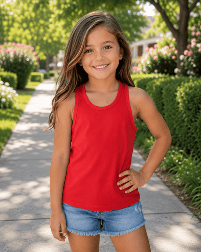 ILTEX Apparel Kids Clothing 1-2 years / Red Racerback Tank Top Kids