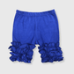 ILTEX Apparel Kids Clothing 1-2 years / Royal Blue Icing Ruffle Shorts Kids
