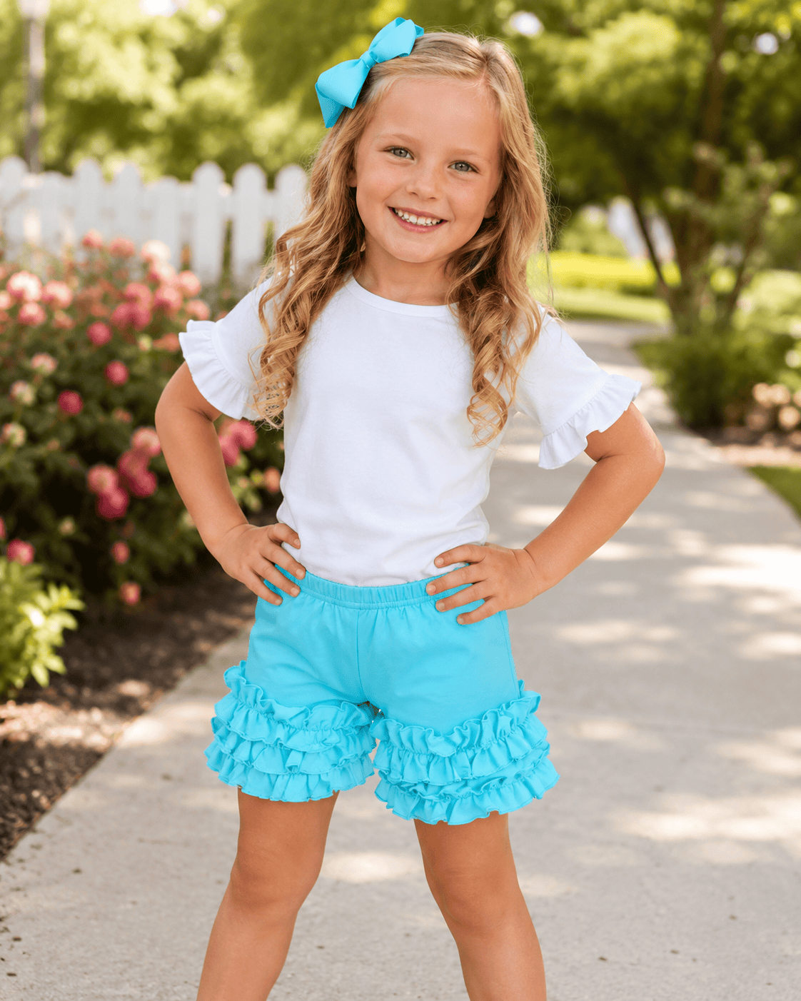 ILTEX Apparel Kids Clothing 1-2 years / Tiffany Icing Ruffle Shorts Kids