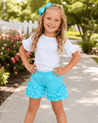 ILTEX Apparel Kids Clothing 1-2 years / Tiffany Icing Ruffle Shorts Kids