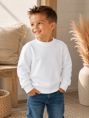 ILTEX Apparel Kids Clothing 100% Polyester Sweatshirt Cotton-Feel - Kids