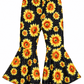 ILTEX Apparel Kids Clothing Bell Bottom Sunflower Pants