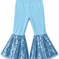ILTEX Apparel Kids Clothing Bell Bottom Tiffany Sequin Pants