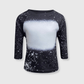 ILTEX Apparel Kids Clothing Black / 2T Faux Bleached Raglan Tee - Toddler & Youth