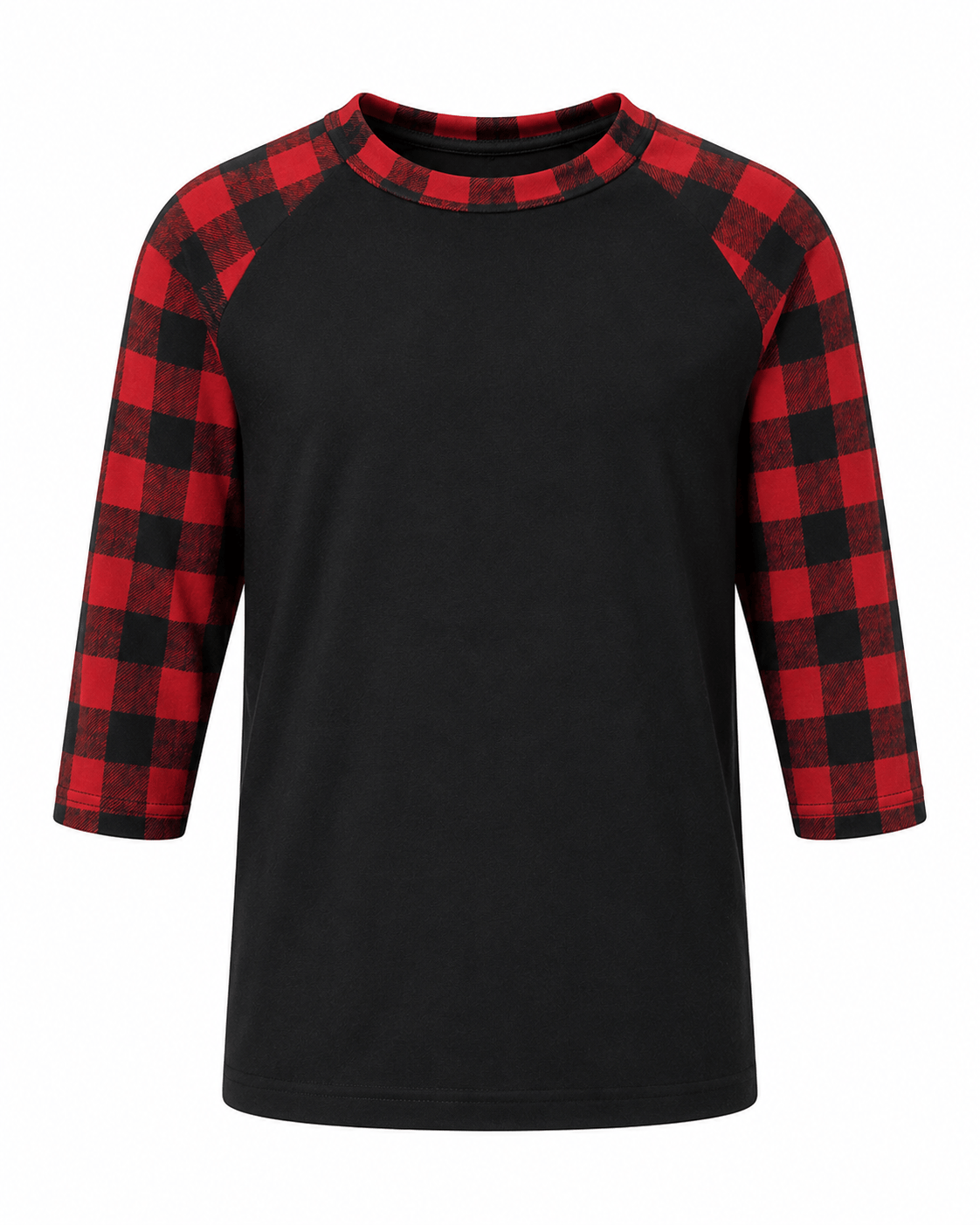 ILTEX Apparel Kids Clothing Buffalo Plaid Black Red Top Kids