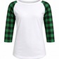 ILTEX Apparel Kids Clothing Buffalo Plaid White Green Kids
