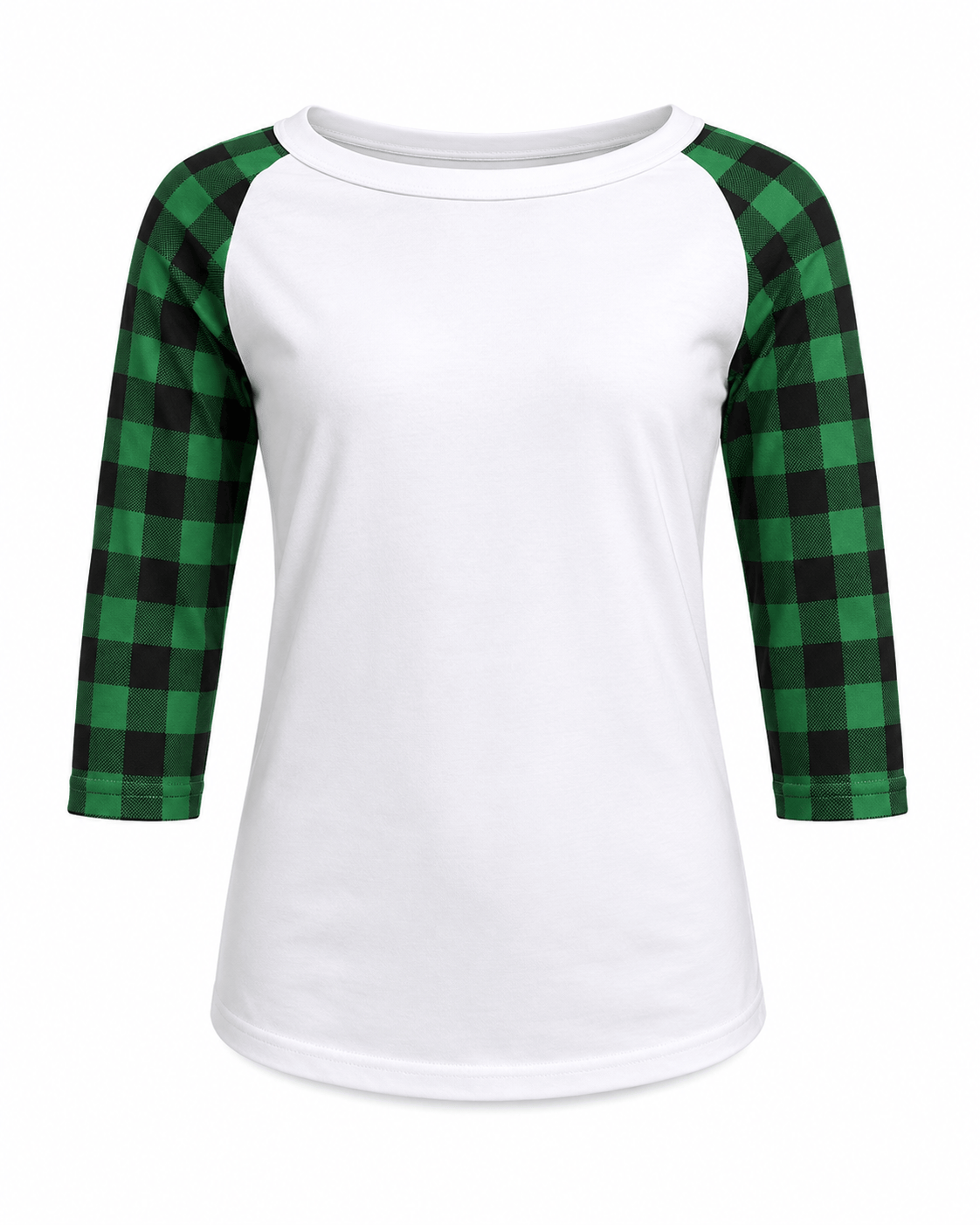 ILTEX Apparel Kids Clothing Buffalo Plaid White Green Kids