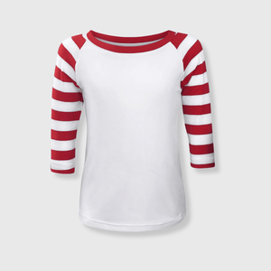 ILTEX Apparel Kids Clothing Candy Cane White Red Stripes Top Kids