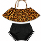 ILTEX Apparel Kids Clothing Cheetah Two-Piece Summer Outfit Kids