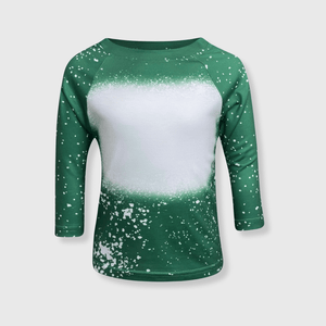 ILTEX Apparel Kids Clothing Dark Green / 2T Faux Bleached Raglan Tee - Toddler & Youth