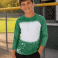 ILTEX Apparel Kids Clothing Dark Green / 2T Faux Bleached Raglan Tee - Toddler & Youth