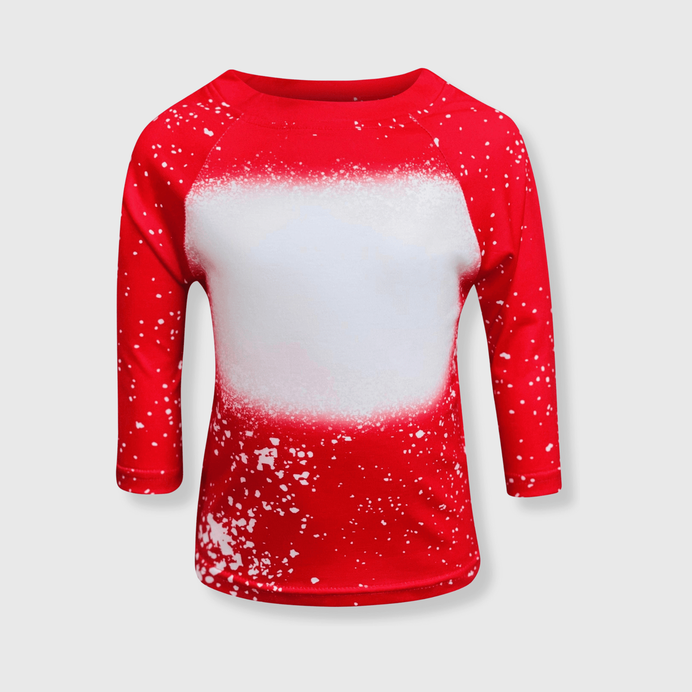 ILTEX Apparel Kids Clothing Dark Red / 2T Faux Bleached Raglan Tee - Toddler & Youth
