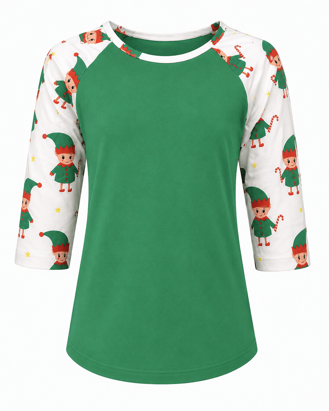 ILTEX Apparel Kids Clothing Elf Green Christmas Top Kids