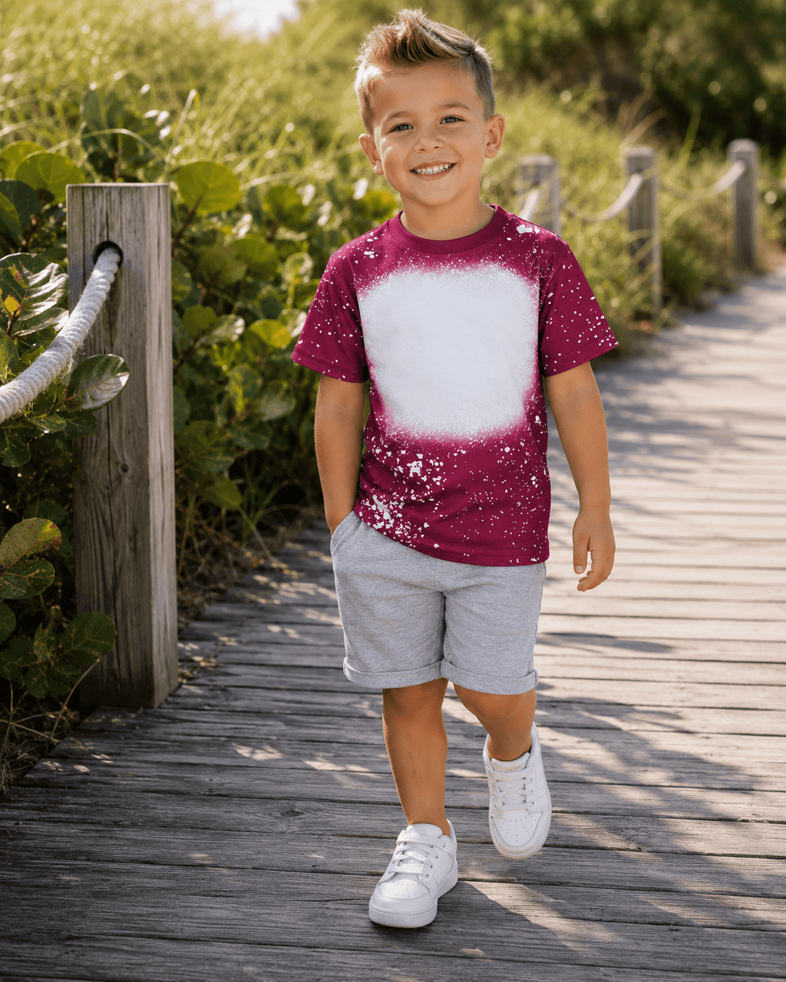 ILTEX Apparel Kids Clothing Faux Bleached Tees - Toddler & Youth
