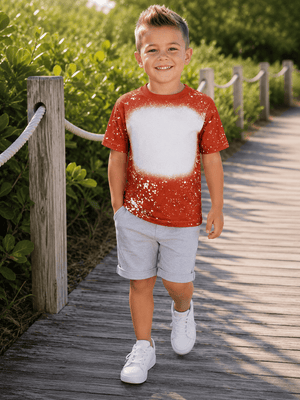 ILTEX Apparel Kids Clothing Faux Bleached Tees - Toddler & Youth