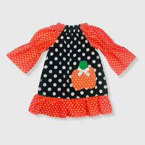 ILTEX Apparel Kids Clothing Halloween Polka Dot Dress Kids