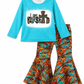 ILTEX Apparel Kids Clothing 'I am Blessed' Aztec Tiffany Outfit
