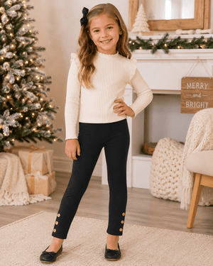 ILTEX Apparel Kids Clothing Kids Long Pants with Ankle Buttons