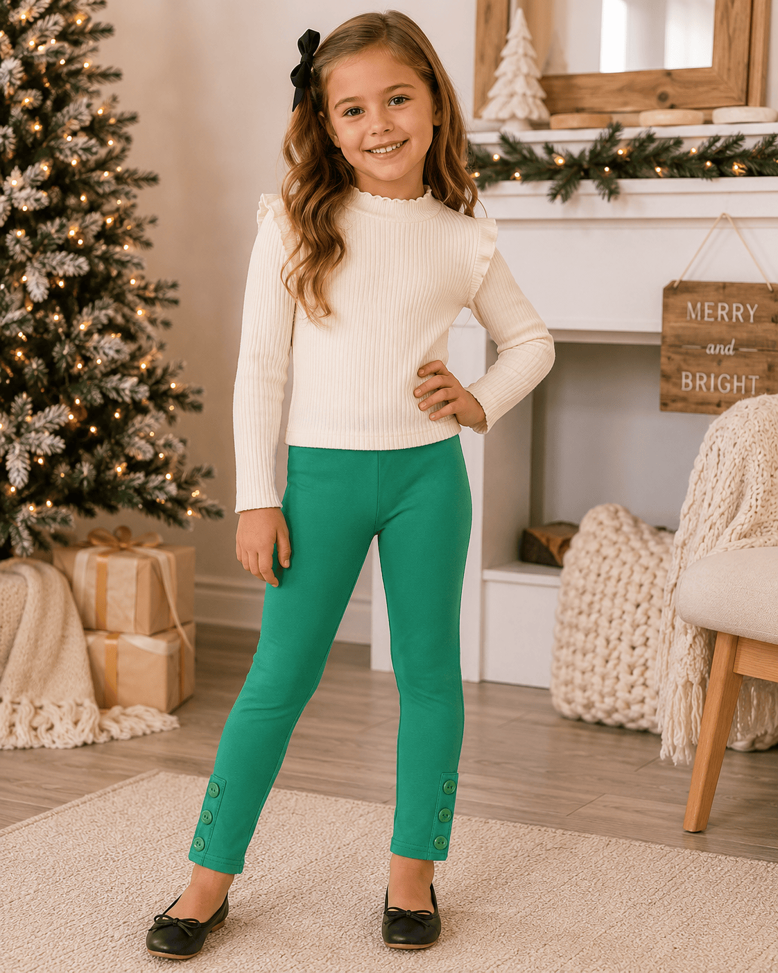 ILTEX Apparel Kids Clothing Kids Long Pants with Ankle Buttons