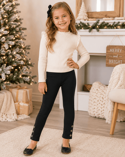ILTEX Apparel Kids Clothing Kids Long Pants with Ankle Buttons