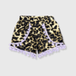 ILTEX Apparel Kids Clothing Lavender / 1-2 years Cheetah Pom Pom Shorts Kids