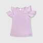 ILTEX Apparel Kids Clothing Lavender / 1-2 years Cold Shoulder Ruffled Top Kids