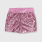 ILTEX Apparel Kids Clothing Light Pink / 6-12 Months Sequin Shorts Kids