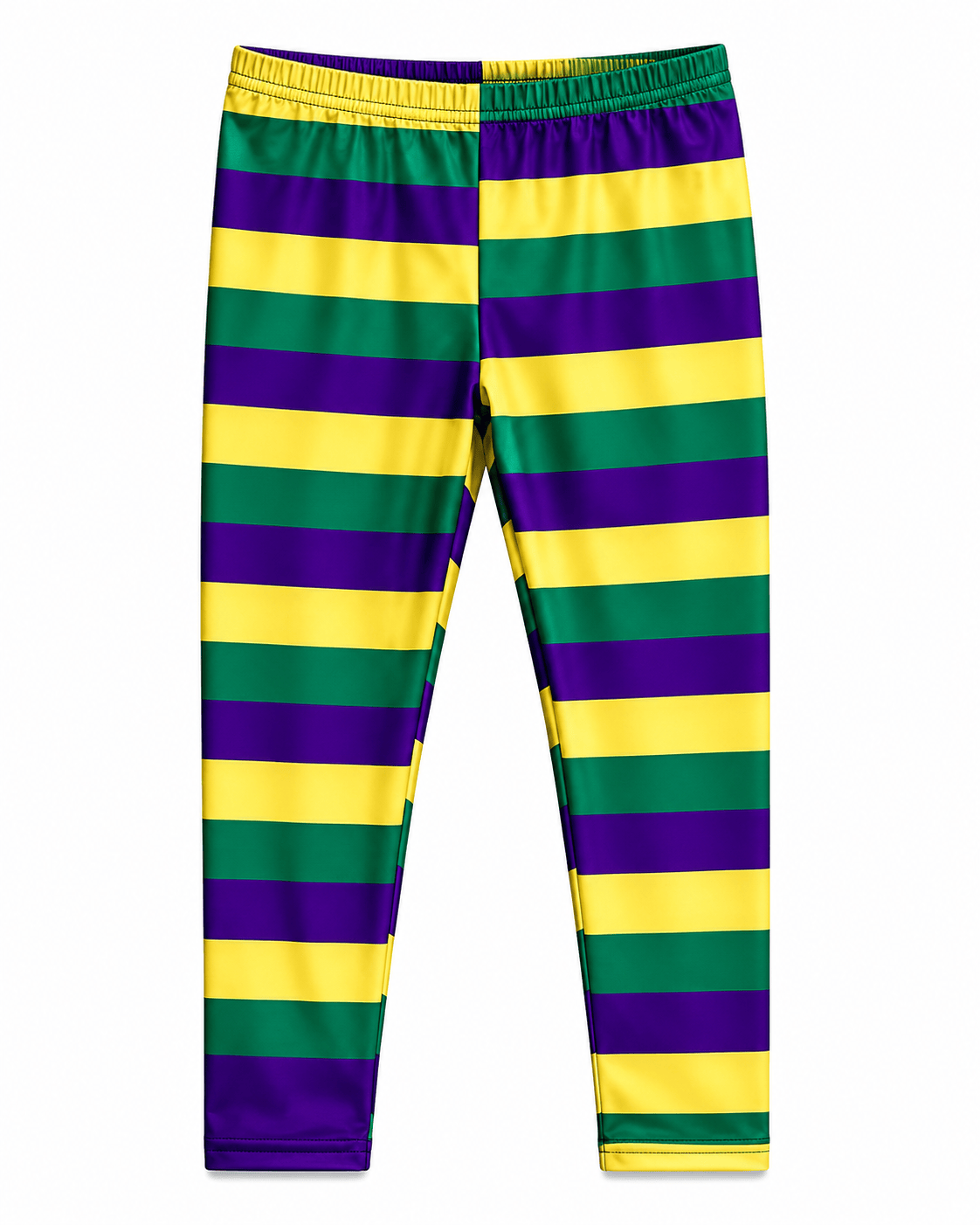ILTEX Apparel Kids Clothing Mardi Gras Striped Leggings Kids