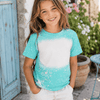 NEW COLORS! Faux Bleached Tees - Toddler & Youth - Tiffany