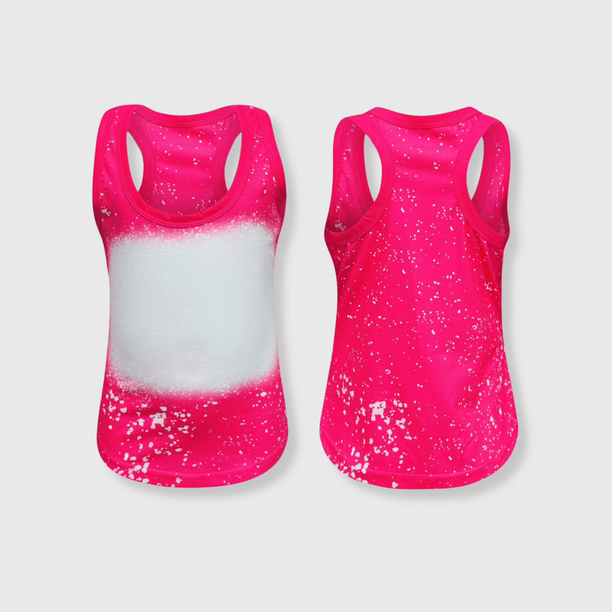 ILTEX Apparel Kids Clothing Pink / 2T Faux Bleached Tank Top - Kids