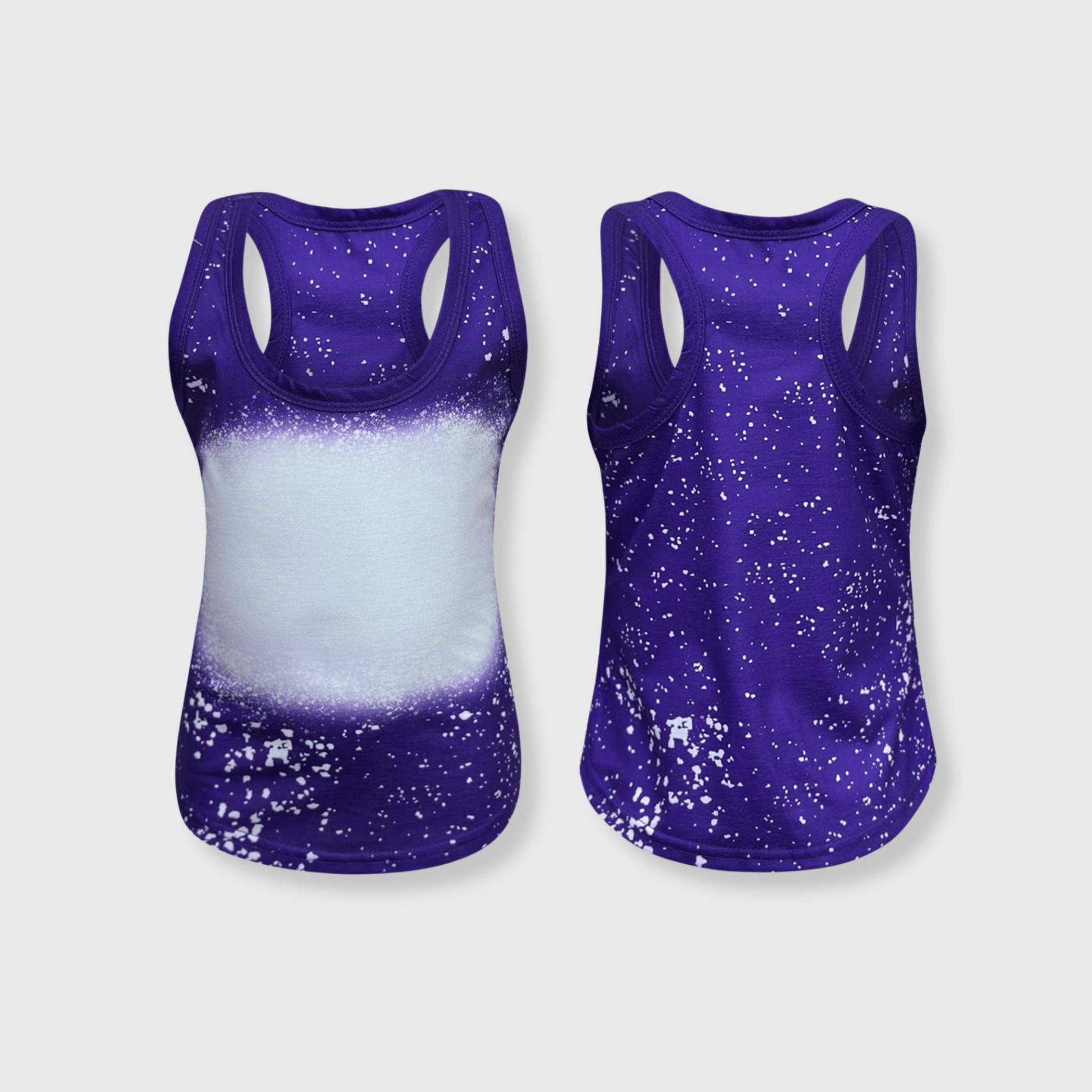 ILTEX Apparel Kids Clothing Purple / 2T Faux Bleached Tank Top - Kids