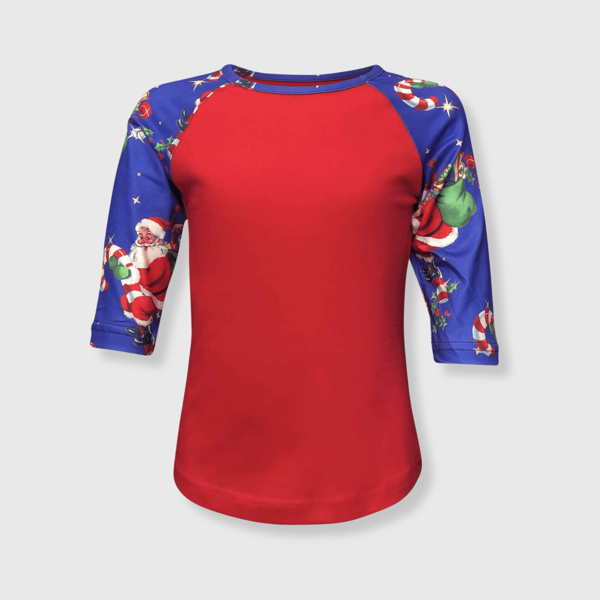 ILTEX Apparel Kids Clothing Santa Red Christmas Top Kids