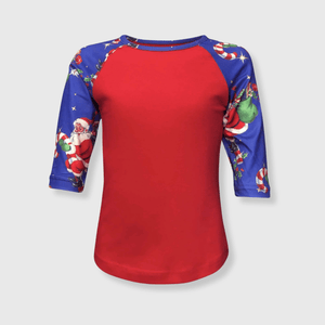 ILTEX Apparel Kids Clothing Santa Red Christmas Top Kids