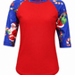 ILTEX Apparel Kids Clothing Santa Red Christmas Top Kids