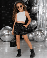 ILTEX Apparel Kids Clothing Sequin Shorts Kids